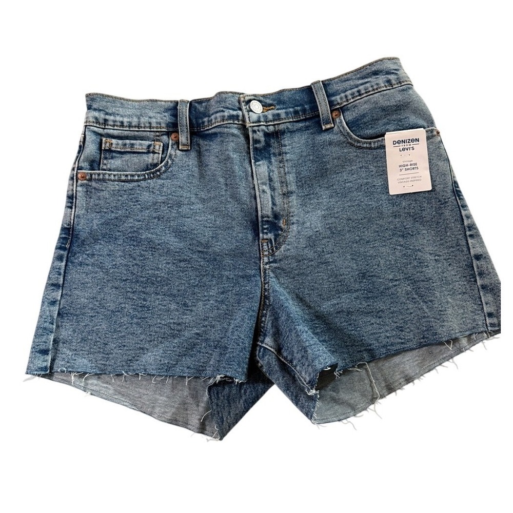 Denizen from Levis Vintage High-Rise 3" Shorts Blue‎ Denim W29 Size 8 A4562-0001
